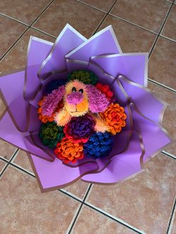 Crochet bouquet hand made