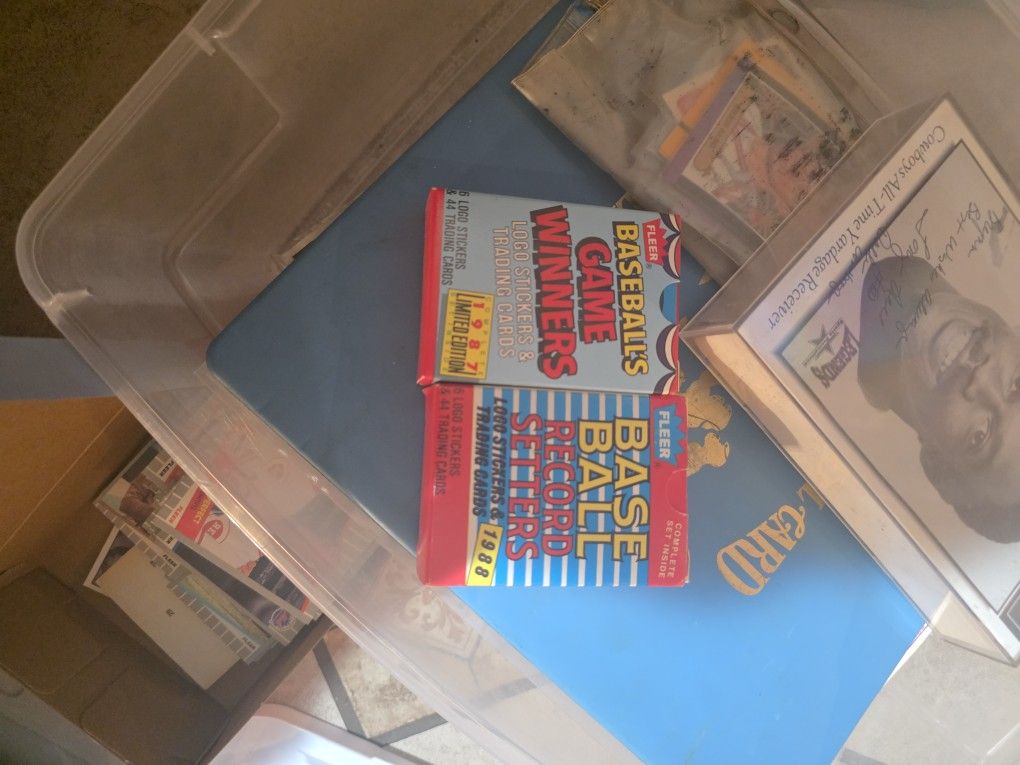 Baseball Sports Cards Ect