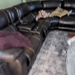 Leather Couch From Costco