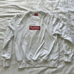 Supreme Box Logo White Long Sleeve