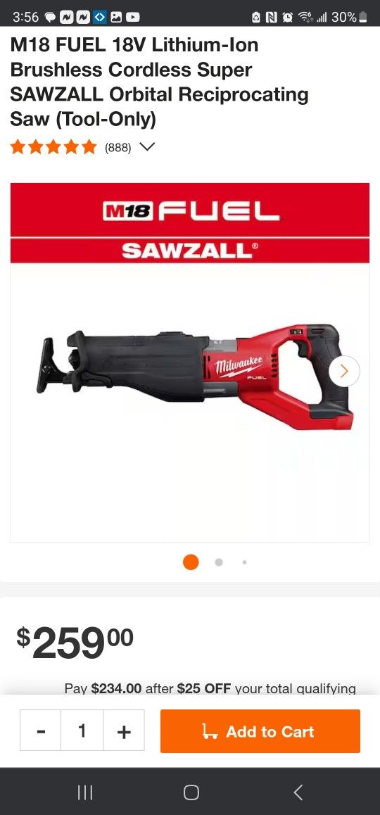 Sawsall M18.