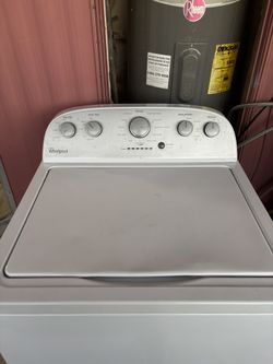Whirlpool Washer-pick Up On 12/20