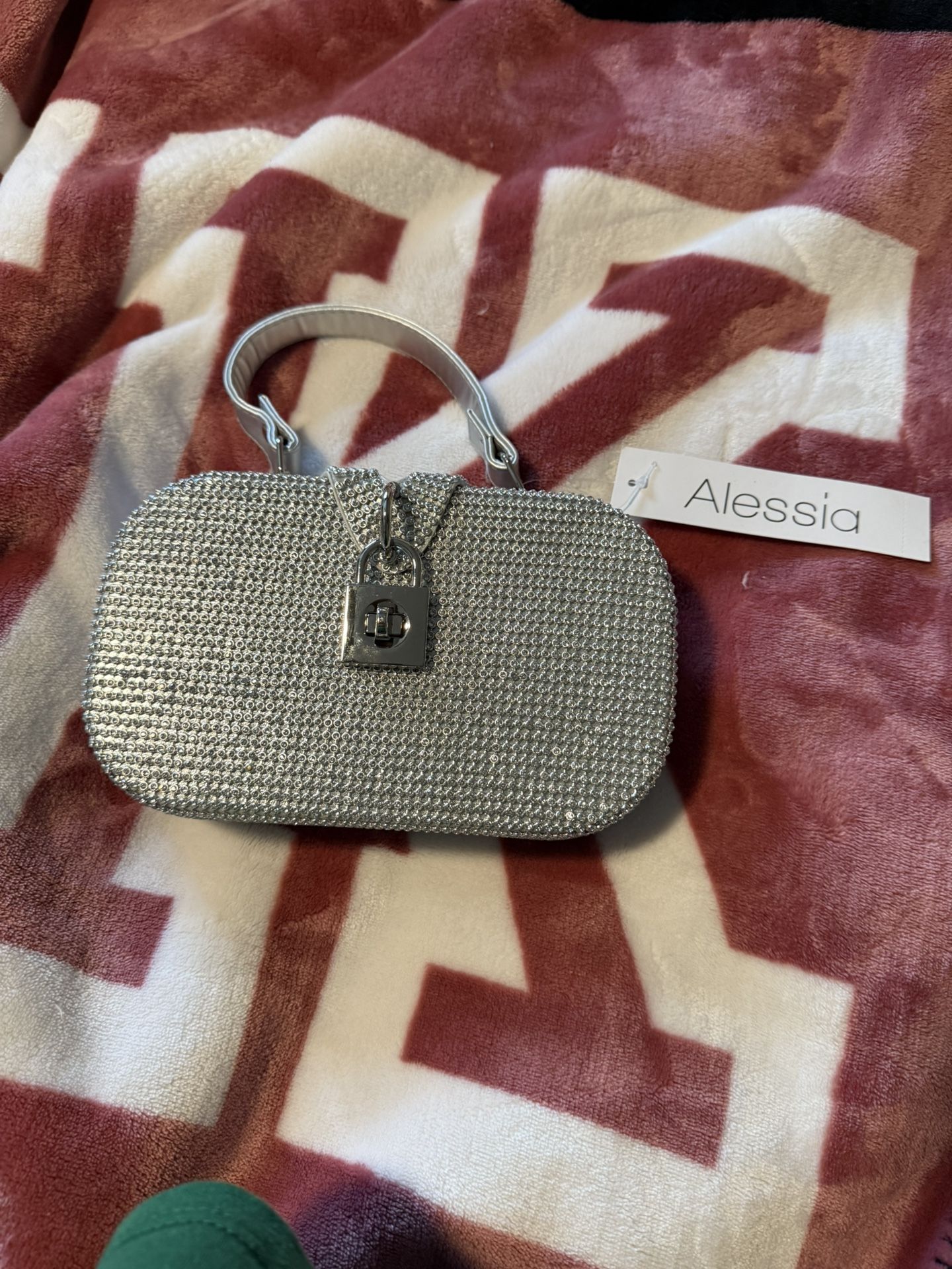 Brand New Silver Purse 20.00