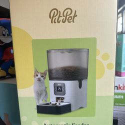 New Smart Automatic Cat Feeder 6-L  Up To 16 Days 