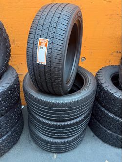265/50R20 Bridgestone Dueler H/T High Tread Full Set of 4 Tires