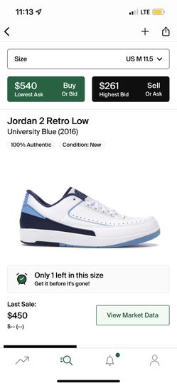 Jordan 2 Retro Low