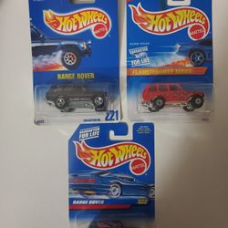 New Vintage Hot Wheels Lot of 3 Range Rover #'s 221, 386, (contact info removed)'s Toys 🔥