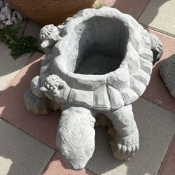 New Flower Pots Made Out Of Cement Perfect Gift 