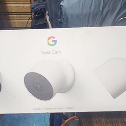GOOGLE NEST BATTERY CAMERA OUTDOOR 3 PACK