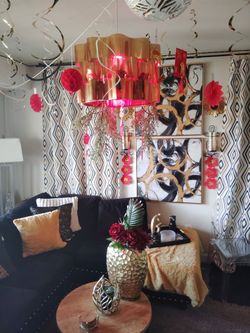 Sectional, ottoman and chaise lounge