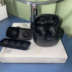 JBL Tune Flex True Wireless Bluetooth Noise Cancelling Earbuds - Black