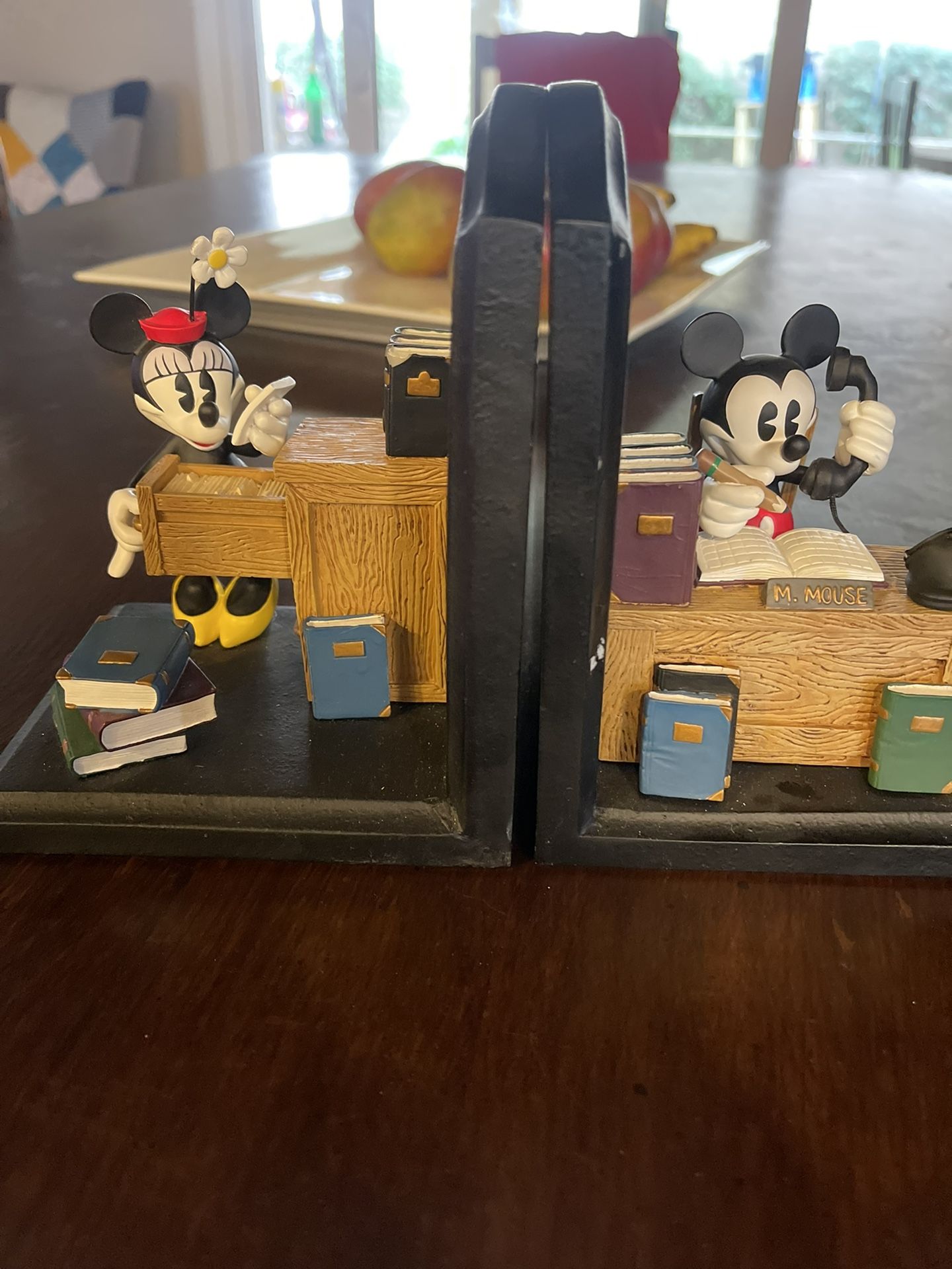 Disney - Bookends - Mickey & Minnie Mouse - (1998