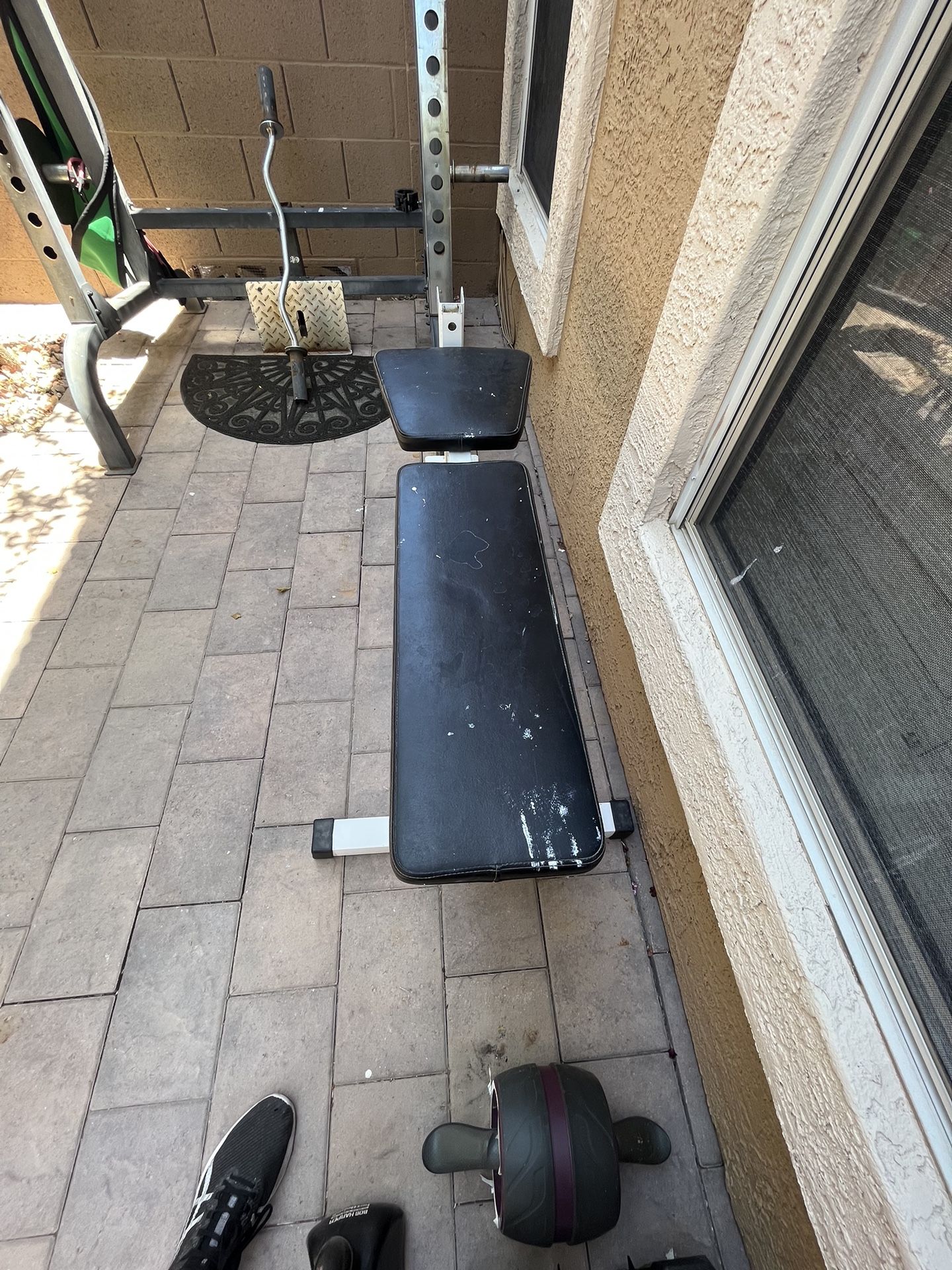 Squat Rack Weights And Bench for Sale in Mesa, AZ OfferUp