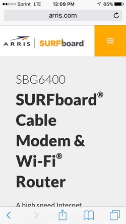 Modem and wireless router