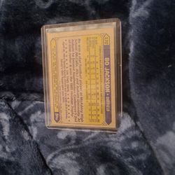 Bo Jackson Card 