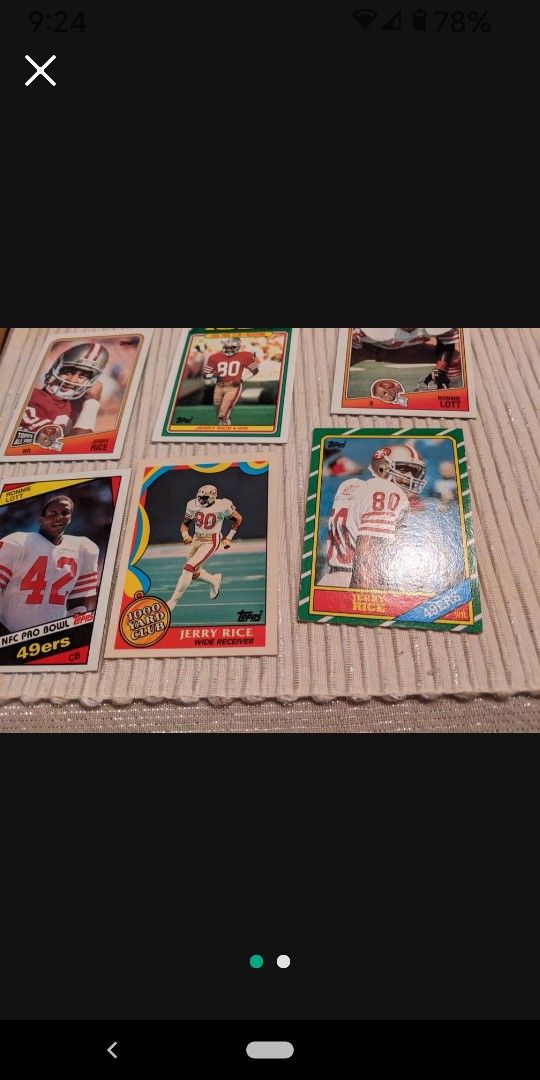 Jerry Rice rare cards must see