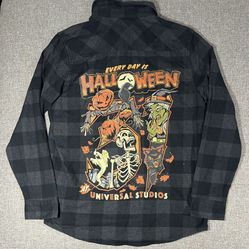 Universal Studios Halloween Horror Nights 2022 Flannel Shirt – Size M  