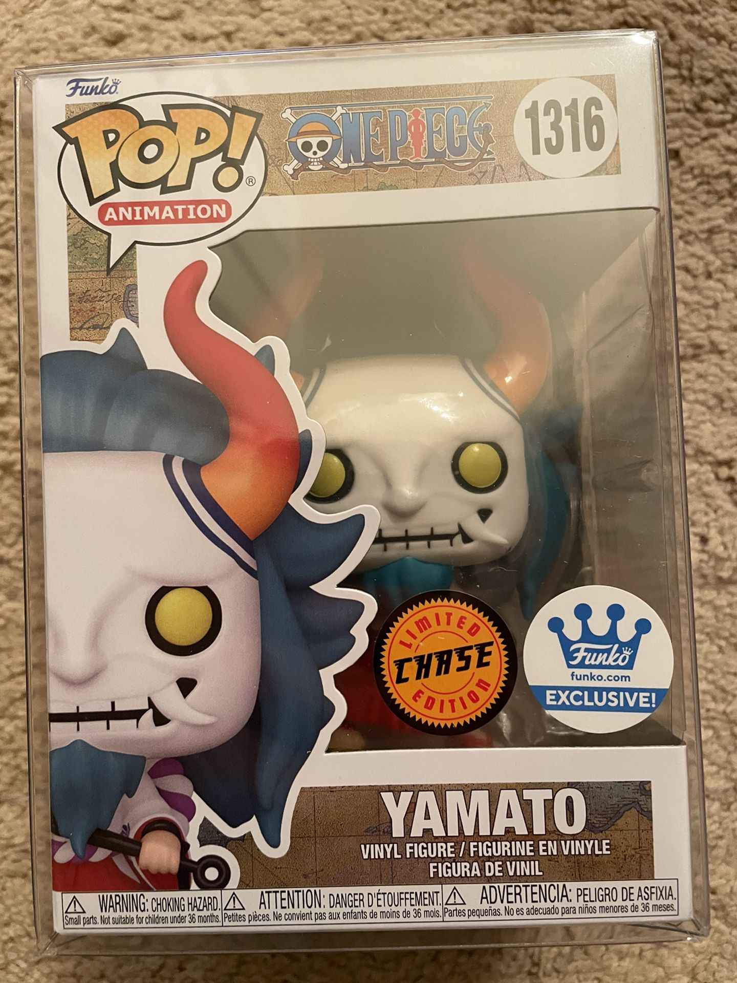 Funko Pop Funko Shop Exclusive Anime One Piece Yamato Rare Limited Chase Variant 