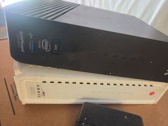 2 Arris Surfboard Cable Modem and Router