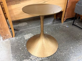 RESTORATION HARDWARE Aero Round Copper Table Base