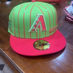 Watermelon Big League Chew Arizona Diamondbacks Hat