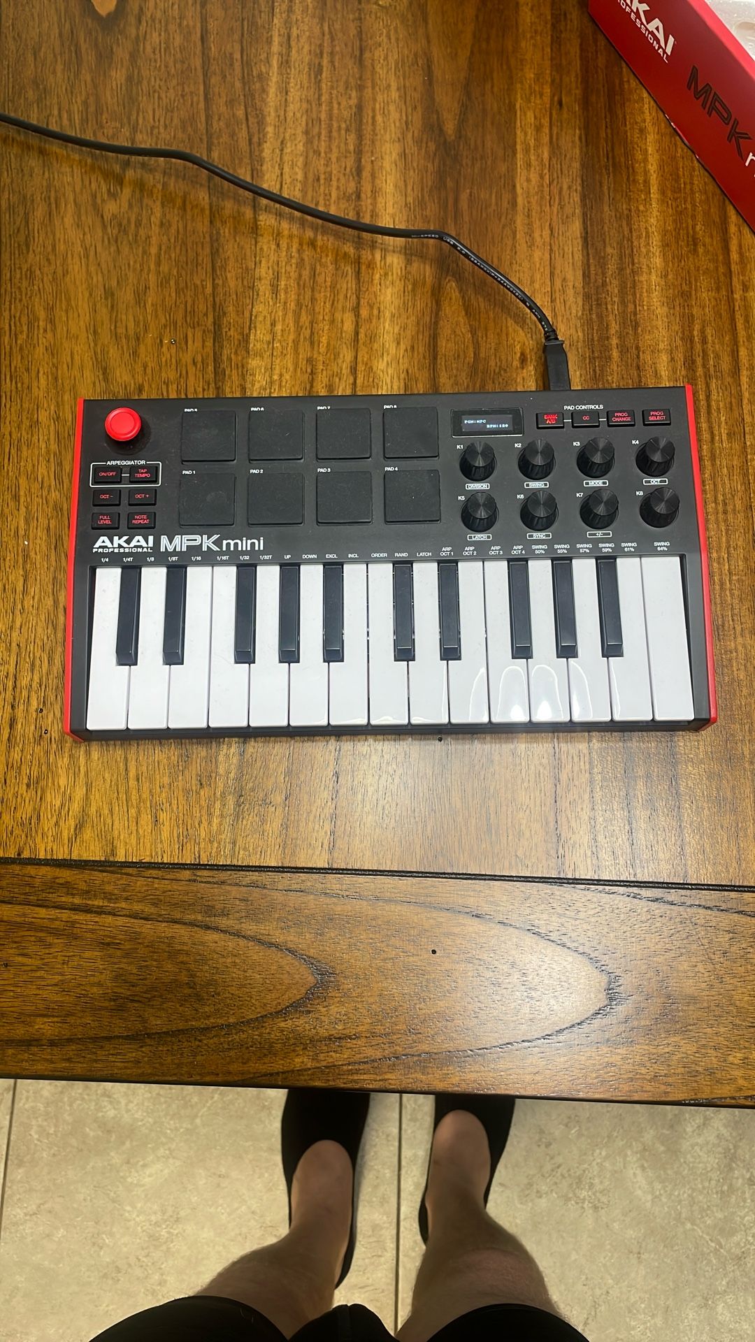 AKAI Professional MPK Mini Keyboard And Pad Controller
