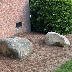 Boulders For Decorative Yard Use! 2 Available.