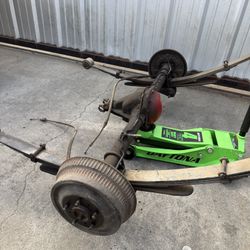 Jeep Comanche Rearend Complete (no Leafsprings)