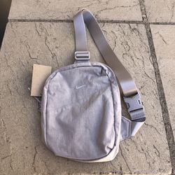 New Nike Aura Crossbody Bag Fanny Pack Hip Waist Belt College Grey 5L