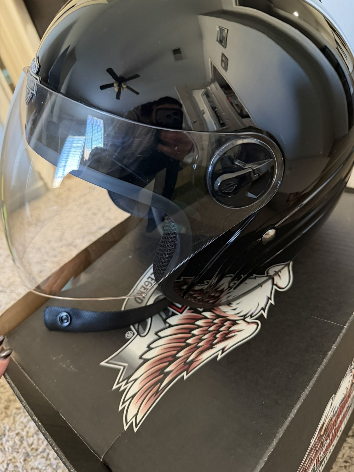Harley-Davidson Full-Face Helmet – Size Medium – Excellent Condition