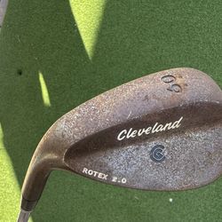 Left Handed Cleveland Raw Custom 60* Wedge