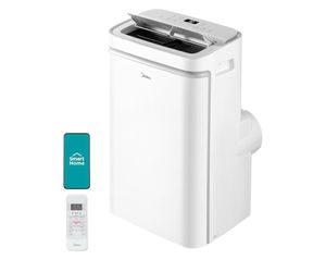 Midea 14,000 BTU ASHRAE Portable Air Conditioner, Cools up to 450 Sq. Ft.