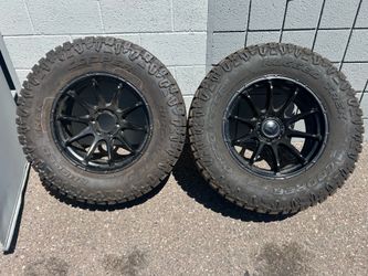 Fuel Variant 20x9 Wheels and Tires for TRX