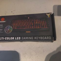 CYBERPOWERPC MULTI-COLOR LED GAMING USB KEYBOARD(7 COLOR BACKLIGHT