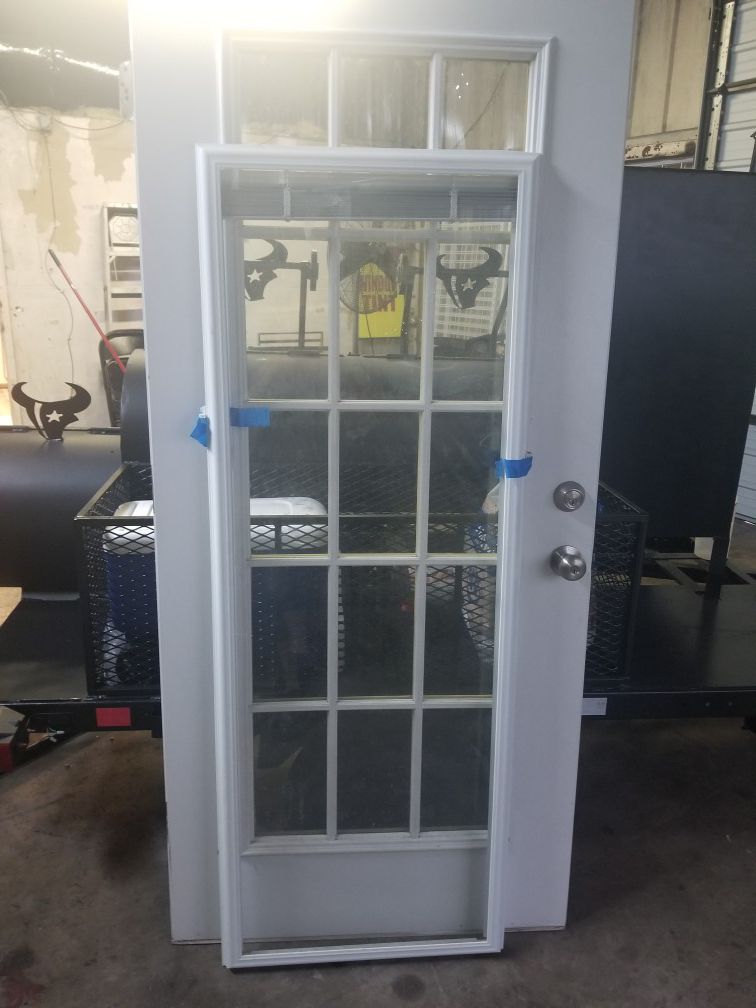 Metal Glass Door 36x79