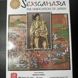 Sekigahara: The Unification of Japan Board game FIFTH PRINTING (Newest)