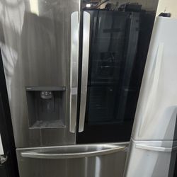 Lg Stainless Steel Fridge Glass Door Counter Depth H70 W36 D27 X