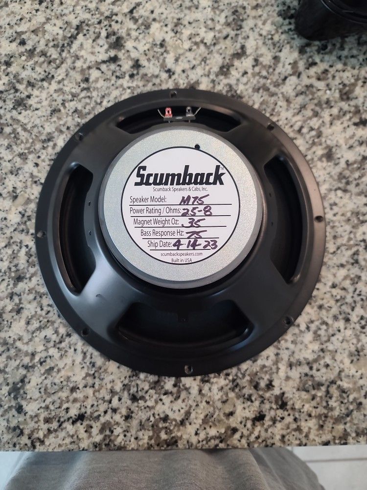 M75 Scumback Speaker 25 Watts 8 Ohms