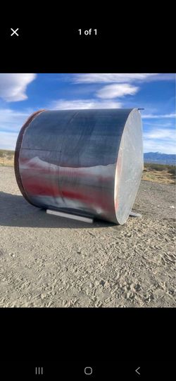 5000 gallon Steel Water Tank