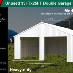 New Galvanized Metal Garages, Sheds & Carports