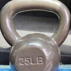 25 lb. KETTLEBELL