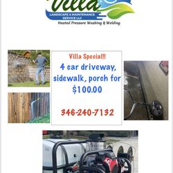 Heated Pressure Wash Residential and Commercial