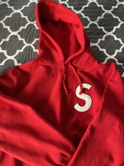 Supreme S logo hoodie