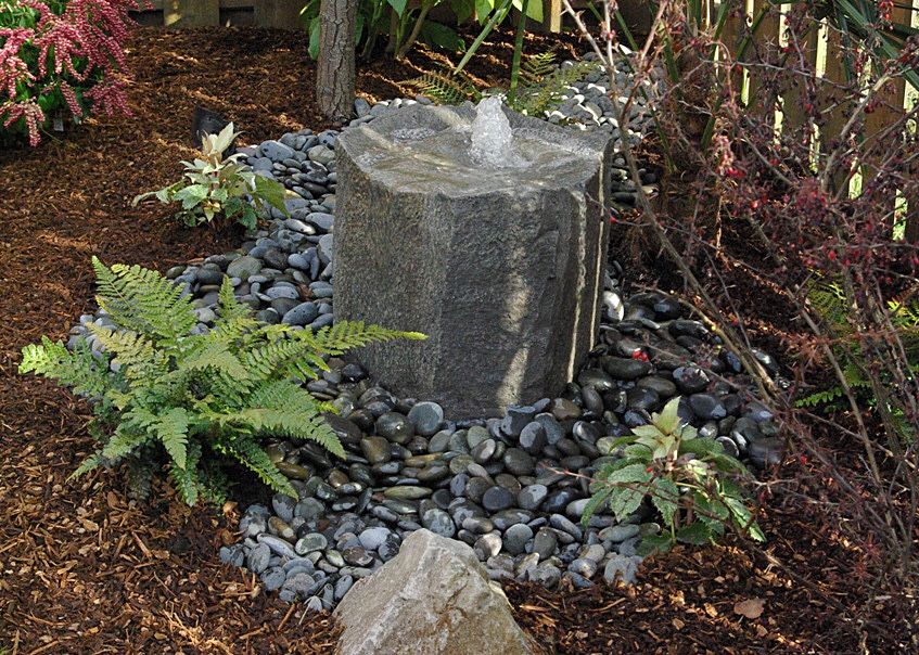 LiquidArt Fountains Klamath Basin Birdbath-style Bubbler