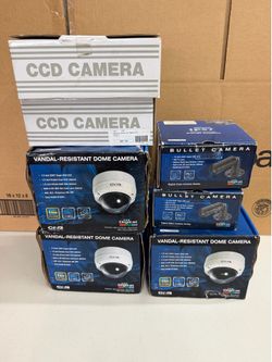 Security surveillance camera lot