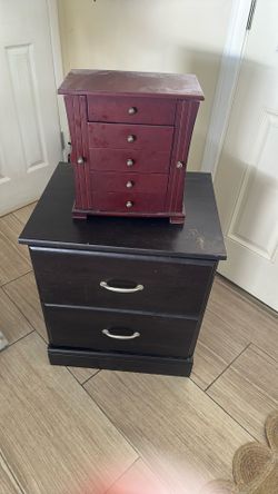 Jewelry Box And Cabinet 