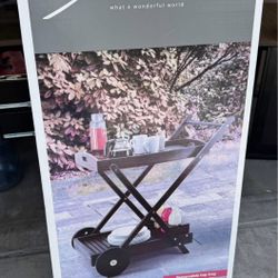 New Wooden Bar Cart $35 Gilbert And Ray Rd. Check All Pics And Offers.
