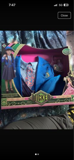 Wicked Shiz Uniform Kids Costume Set