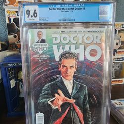 Doctor Who: The Twelfth Doctor #1 CGC 9.6 Alice X. Zhang Cover