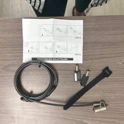 HP PC Computer Notebook Laptop Projector Security Keyed Cable Lock